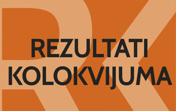 Rezultati nakon 2. kolokvijuma iz Materijala i tehnologija fabrikacije u med. uredjajima-E1