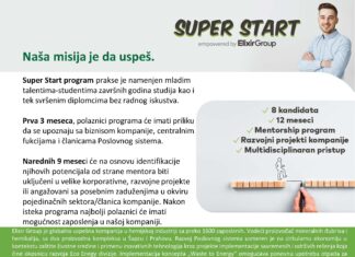 Kompanija Elixir -program prakse Super Start