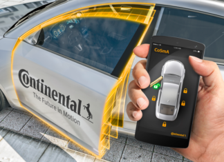 Continental – prikaz demo vozila ispred glavnog ulaza na FTN (sa Trga D. Obradovića)