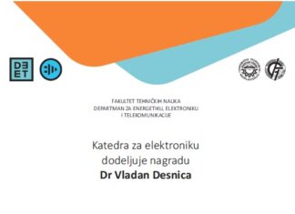 Dodeljene nagrade – Dr Vladan Desnica