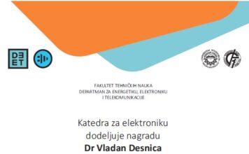 Dodeljene nagrade – Dr Vladan Desnica